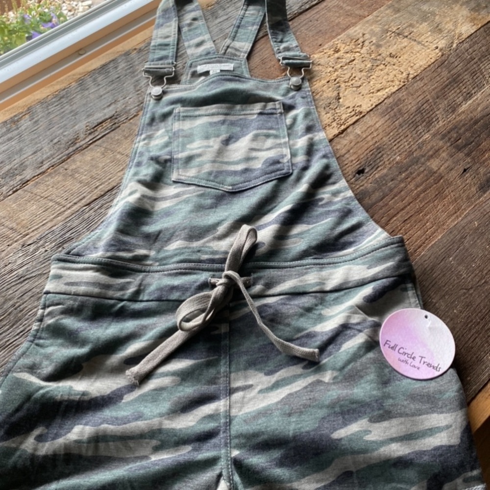 Camo overalls